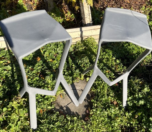 2xergonomic stool - stool(shark, mouth)