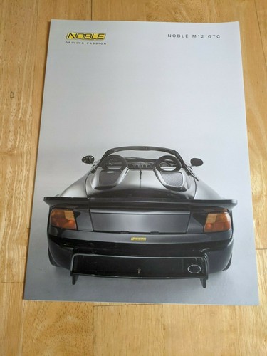 Noble m12 gtc brochure - noble,