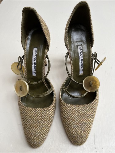 Manolo blahnik italian - blahnik, 37.5