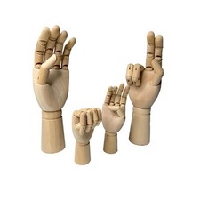 Janrax Wooden Hand Manikin -