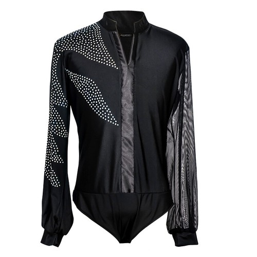 Men puff long sleeve - puff, salsa