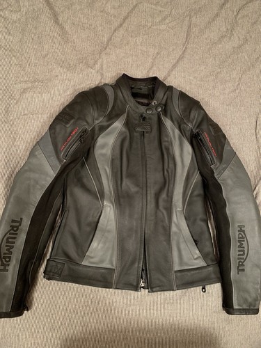 Triumph ladies leather motor - leather,