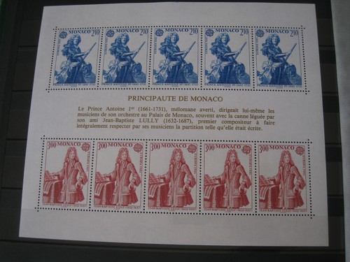 Monaco mnh 1985 - mnh,
