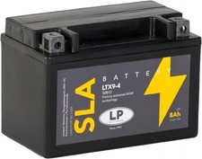 Motorbike LTX9-4 SLA LP Battery 12 V,8 Ah,135 CCA Fits Italjet Jupiter 250 2001-