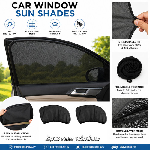 Car kids sun shade - 2,