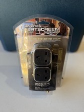 Monster HTS200 FlatScreen Home Theater Power Center Clean Surge Protector New