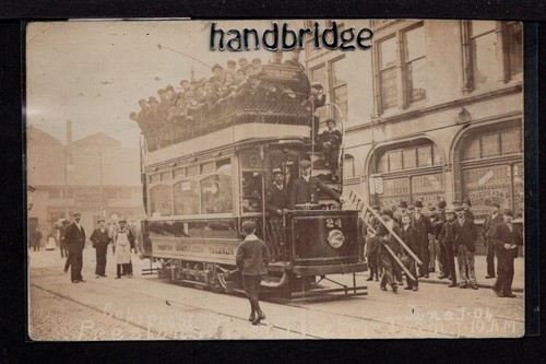 Preston first tram 1906 - preston,