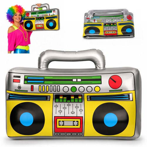 Inflatable boom box radio - boom,