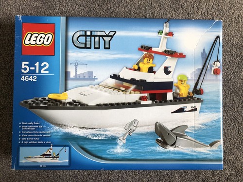 Lego 4642 city fishing boat - city,