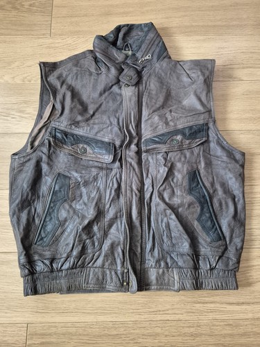 Vintage brown leather - brown,