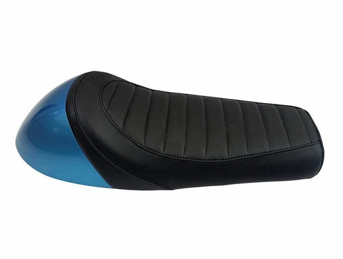 Leather single seat blue - leather, &