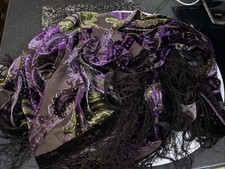 Burnout Velvet Purple Green