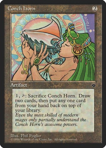 Conch horn - conch,