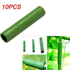Garden Stakes Connecting Pipe Vines Climbing Plant Support Connector 10Pcs UK