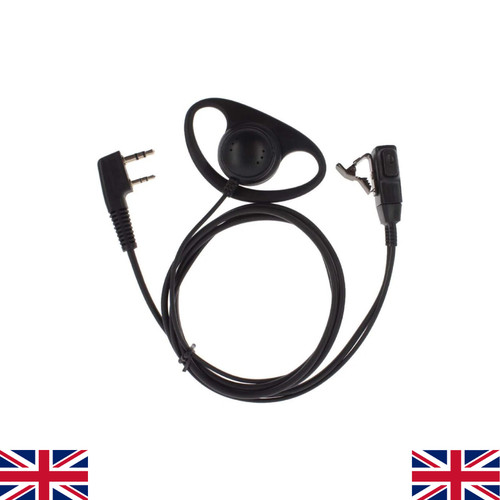 Pin walkie talkie - walkie, earpiece