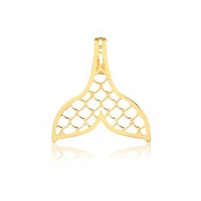 Mermaid Tail 18k Solid Yellow