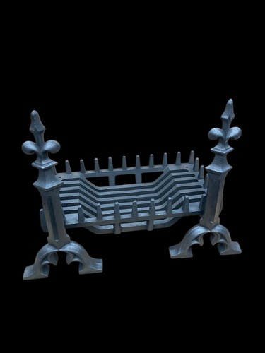 Cast iron fireplace fire - fireplace,