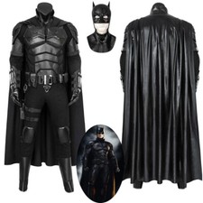 2020 The Batman Bruce Wayne Jumpsuit Costume Cosplay Men Suit Superhero Outfit