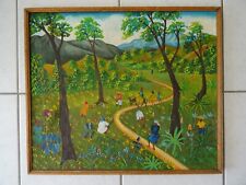 Haitian Painting Naive Art
