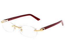 CARTIER BURGUNDY-GOLD