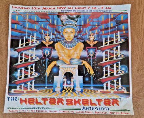 Rare rave flyer the helter - rave,