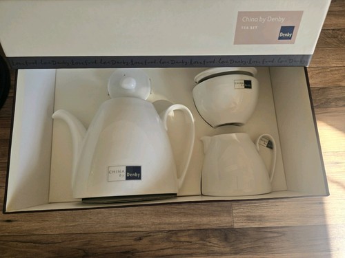 New denby white - bone, china