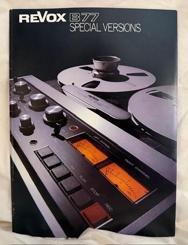 Revox b77 special versions - b77,