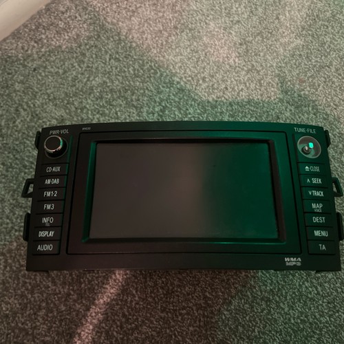 2009 toyota auris radio - toyota,