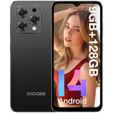 2025 DOOGEE N55 6.56" Mobile Phones 9GB+128GB/TF 2TB Android 14 5150mAh Phone