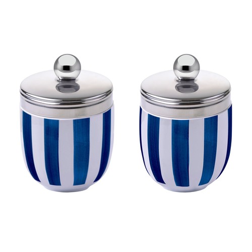 Porcelain egg coddler - porcelain,