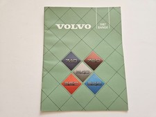 VOLVO 340 360 240 740 760 SALES BROCHURE 1987