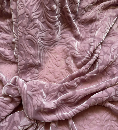 Antique mauve floral - antique,