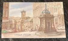 Unused art postcard - Liskeard