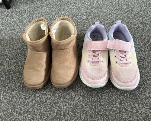 Girls tan fur boots memory - girls,