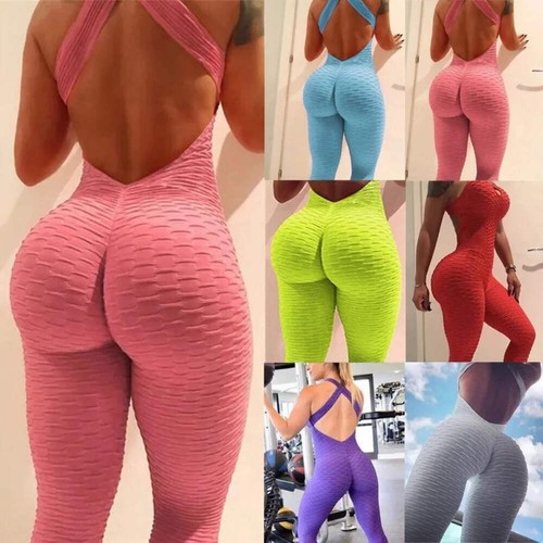 Jumpsuit fitness yoga bodysuit - fitness,