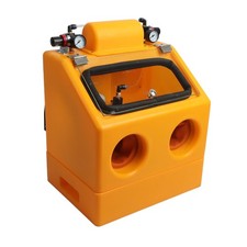 Fine Sand Blasting Machine Remove Rust Oil Impurities Box Type Manual