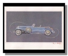 Chrysler Imperial Phaeton Le Baron body 1933 picture Sakhnoffsky free p&p UK