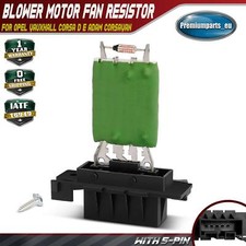 Heater Blower Motor Fan Resistor for Opel Vauxhall Corsa D E 2006- 6845796