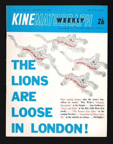 Kine weekly magazine - weekly,