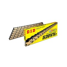DID CHAIN S 520VX3 M112-R FOR HONDA 500 CBR RA ABS 22-23 GOLD/BLACK