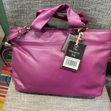 YOSHI PURPLE LEATHER SHOULDER