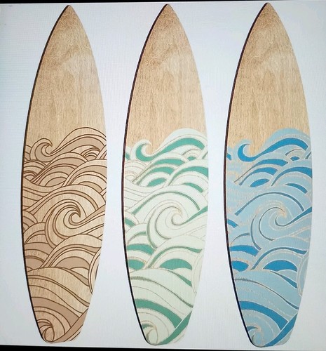 3pcs boho surfboard - 3pcs,