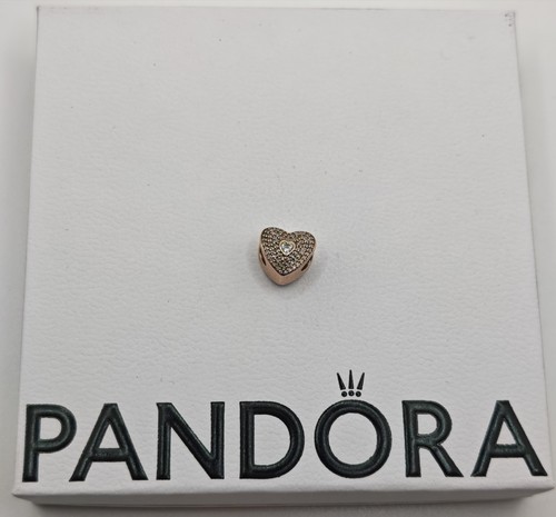 Pandora rose gold - gold, sparkling