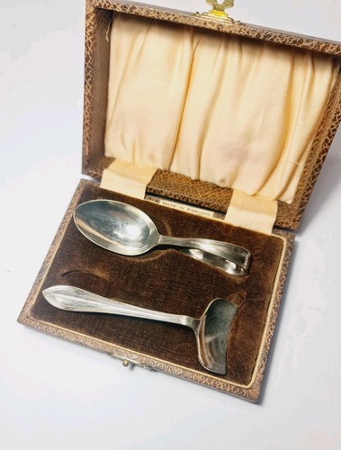 Silver plated spoon pusher - spoon, &
