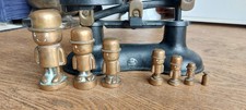 Homepride Fred Vintage Brass Scale Weights 