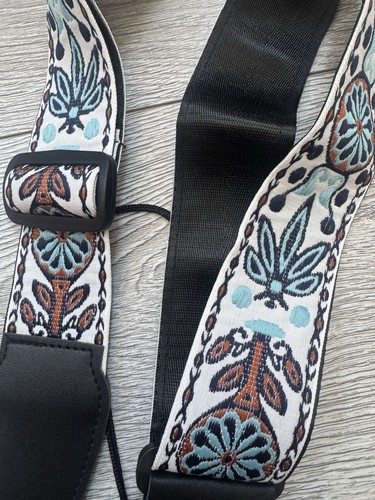 Guitar and bass - and, straps