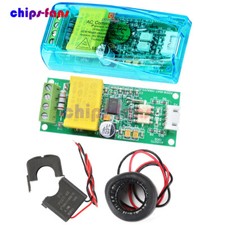 PZEM-004T Single Phase Meter AC Ammeter Volt Power Kwh TTL RS485 CT Coil New