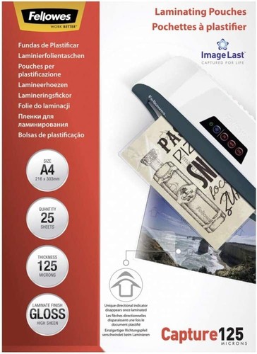 Fellowes laminating - fellowes, a4