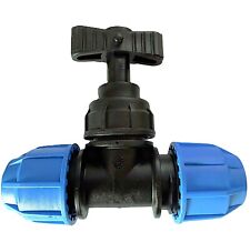 Supreme Compression Stop Tap in 20mm, 25mm or 32mm, Wras Approved For MDPE/HPPE