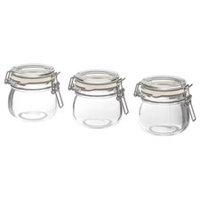 IKEA KORKEN Spice Jar With